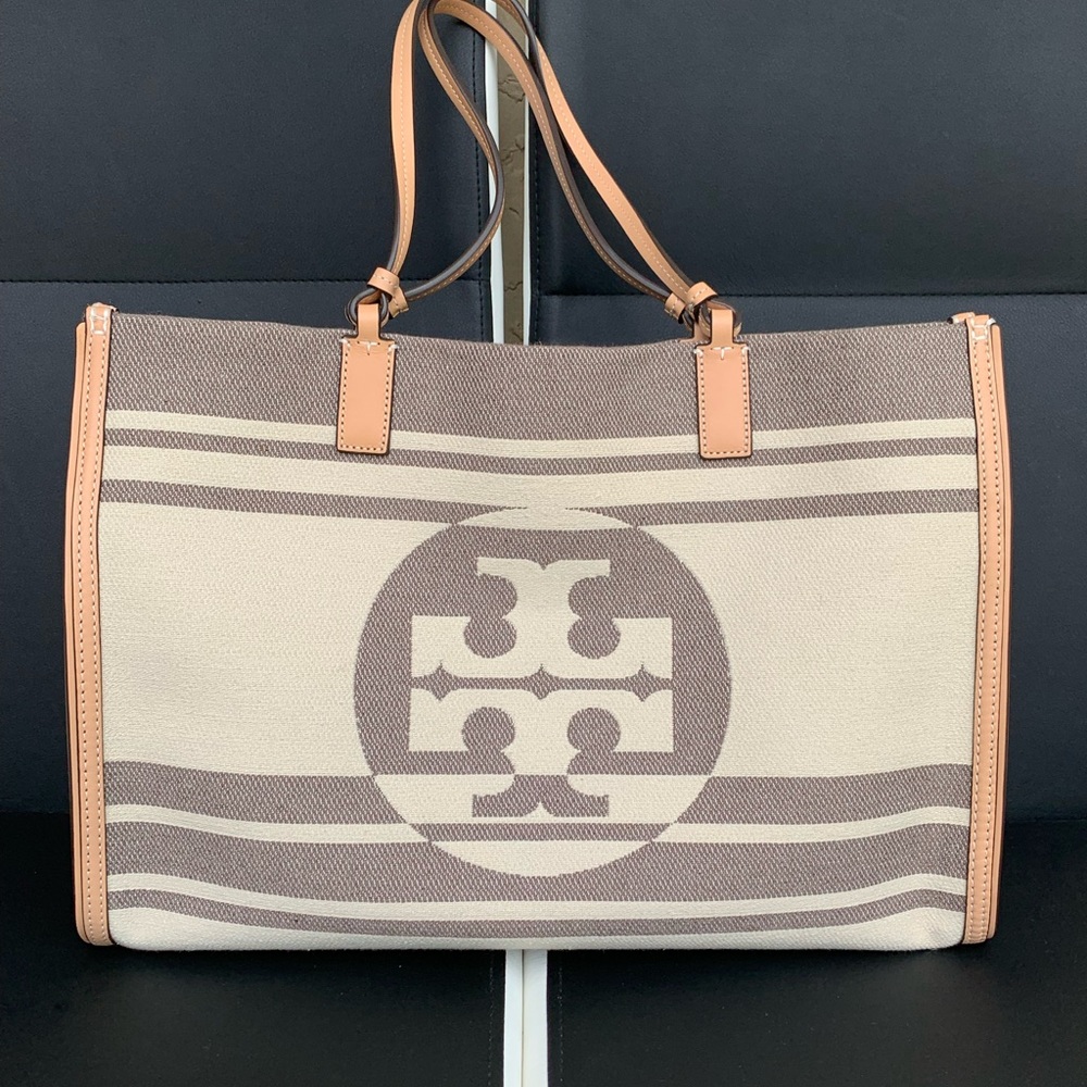 Tory Burch Ella Tote in Wild Mushroom